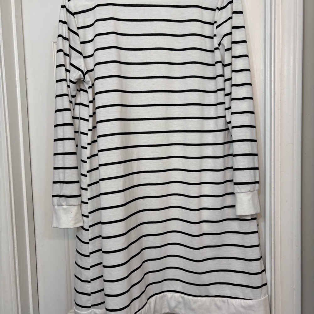 Striped Open Front Cardigan - Picture 3 of 3